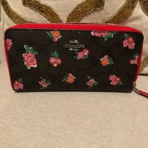 Coach Floral Wallet